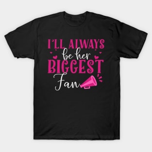 Cheer Mom Biggest Fan Cheer Mom For T-Shirt